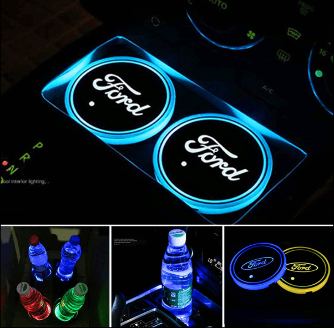 Customized Indoor LED-Stimmungsscheiben Multi-Color (2 Stück)